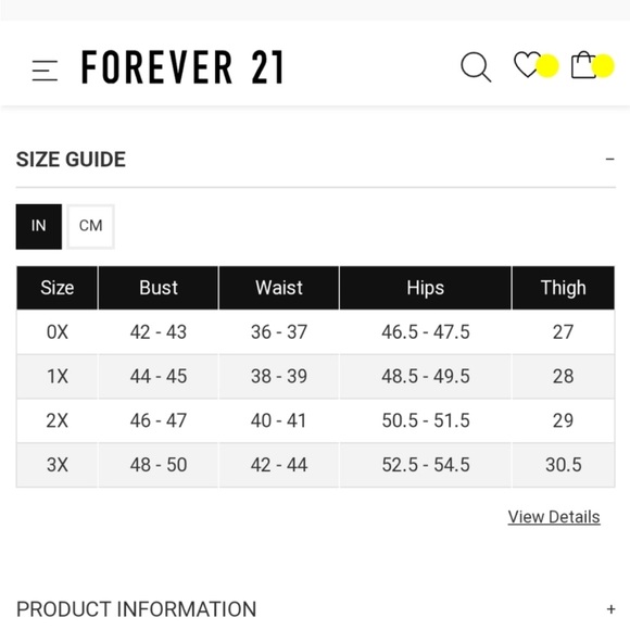 Forever 21 pin striped shorts - Picture 2 of 9